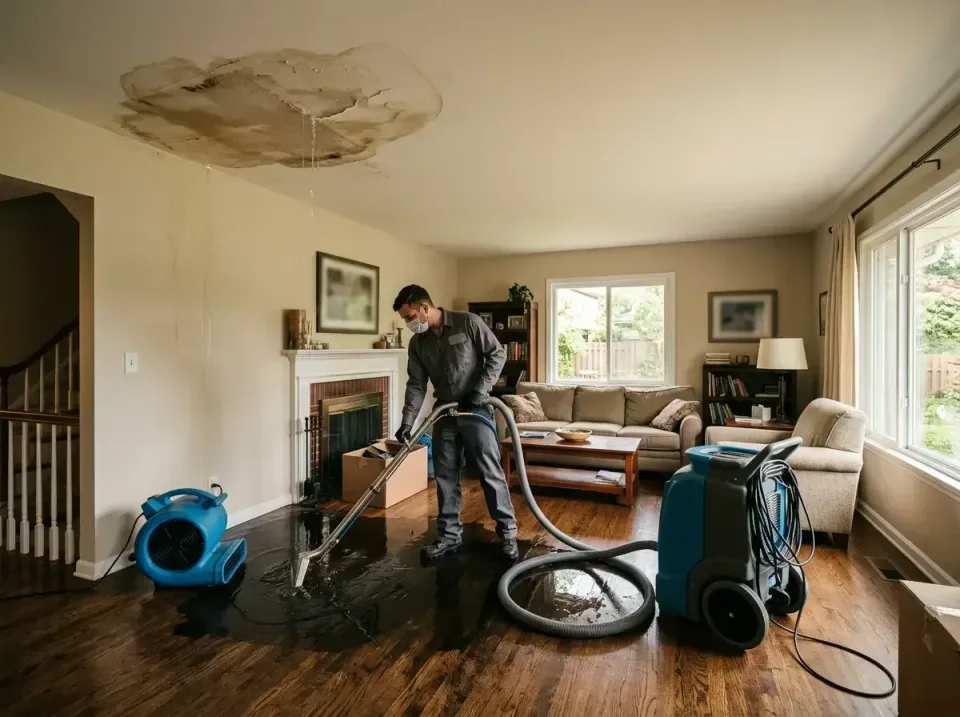 attic-pipe-burst-ceiling-drip-008 — frequently asked questions, Water Damage Restoration & Carpet Care in Summerset, SD